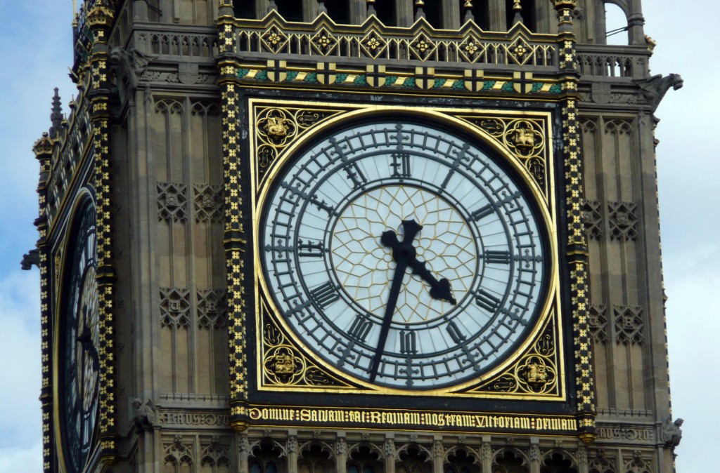 Big Ben - The Great Westminster Clock Dial