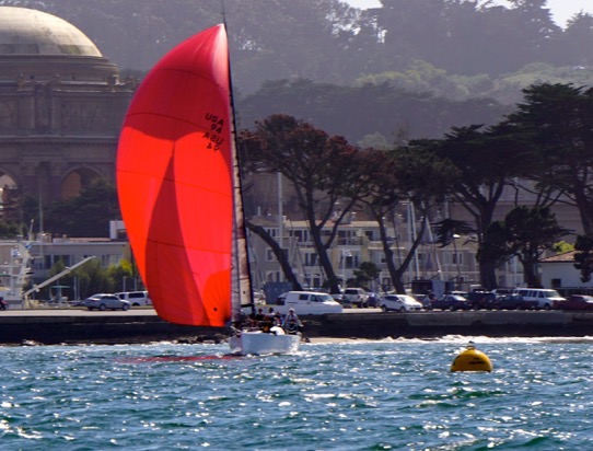 Perfect sailing at San Francisco