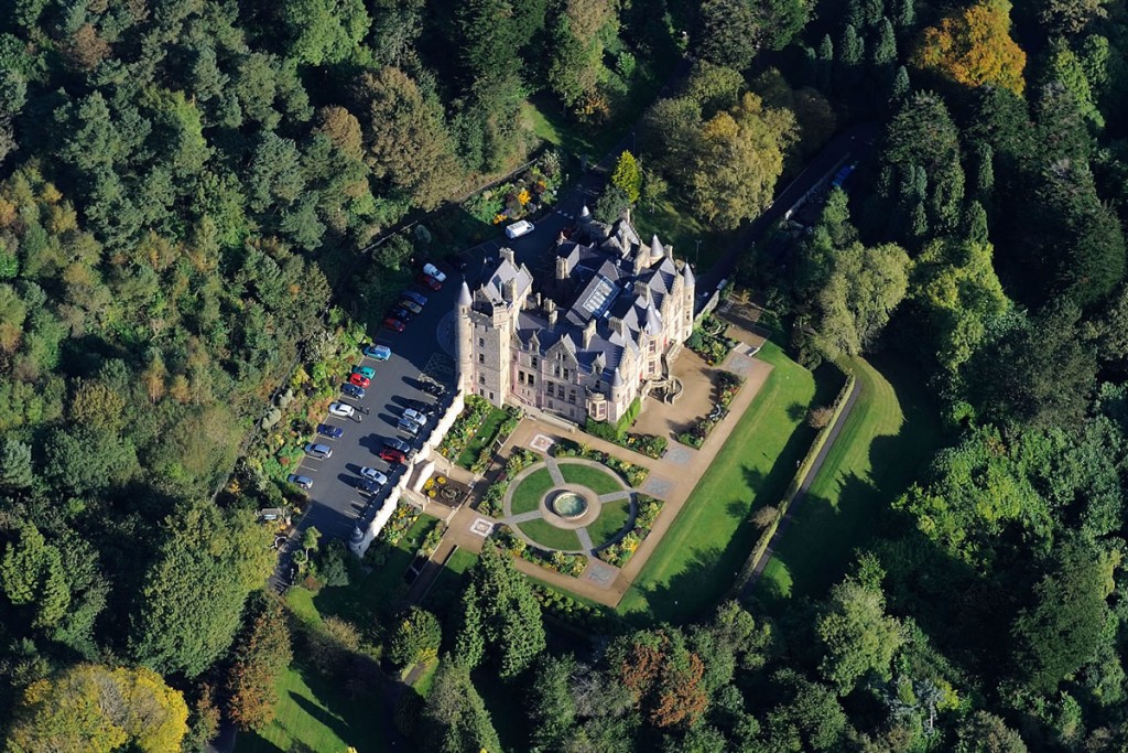 Looking Down on Belfast Castle