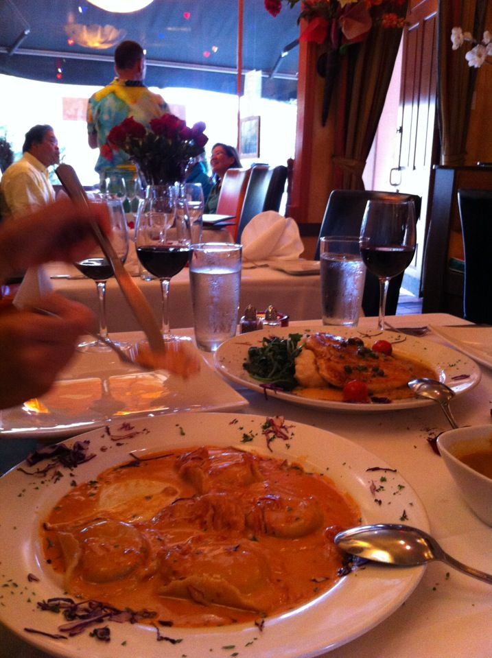 Dining at restaurant Allegro Romano in San Francisco