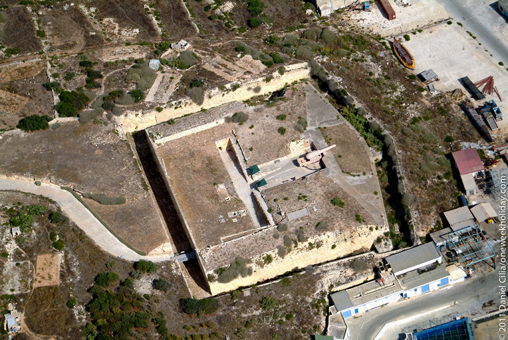 Fort Rinella Gun on Gozo Island