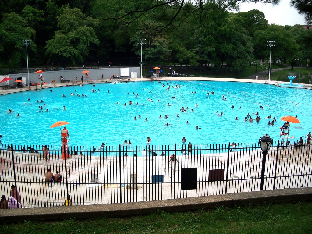 Lasker Pool at Central Park