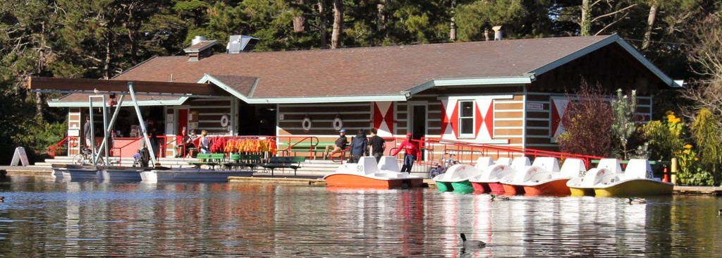 The Stow Lake Boathouse